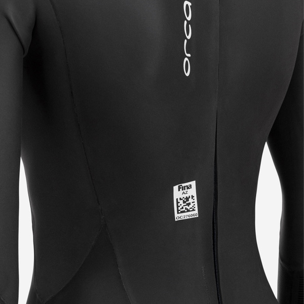 2026 Orca Womens Zeal Perform Back Zip Open Water Svømmevåddragt NN6F4601 - Black